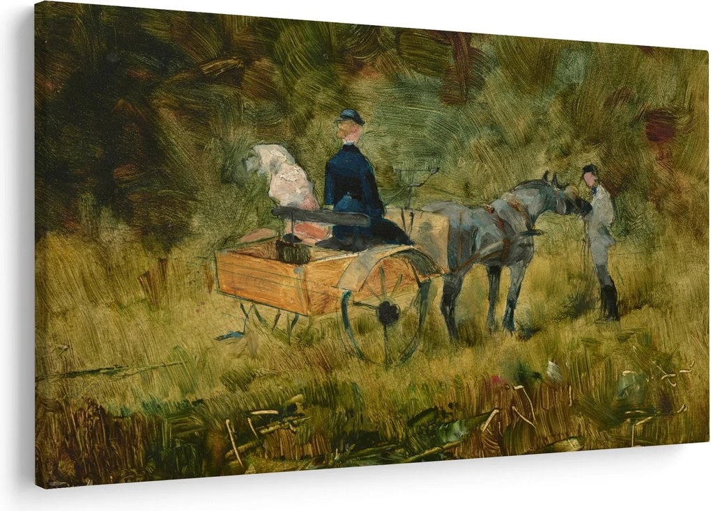 Tablou - Henri de Toulouse-Lautrec, The Trap, reproducere (90x60 cm)