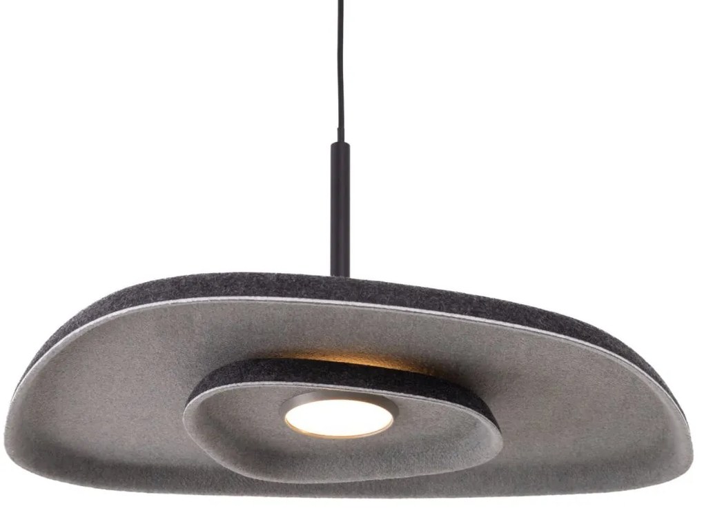 Lustra/Pendul LED design decorativ Deux negru