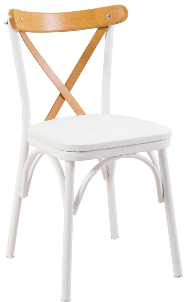 Set mobilier sufragerie Duvasa 23 (alb) (pentru 4 persoane). 1093794