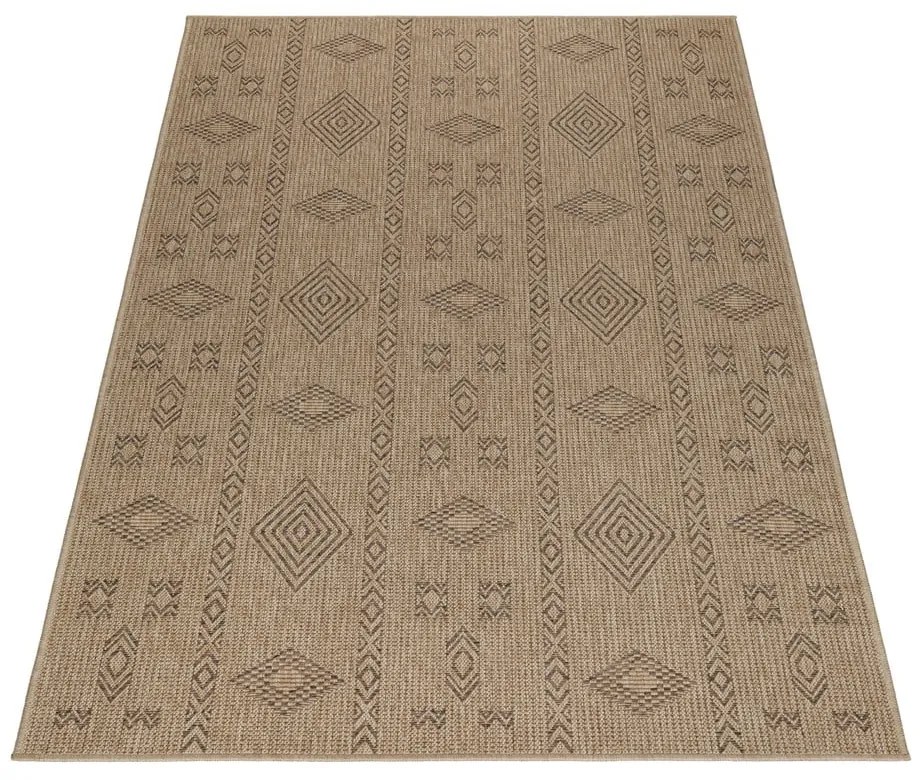 Covor tip traversă de exterior în culoare naturală 80x250 cm Dhaka – Ayyildiz Carpets