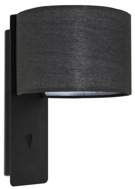 Aplica moderna FOLD Black 64303