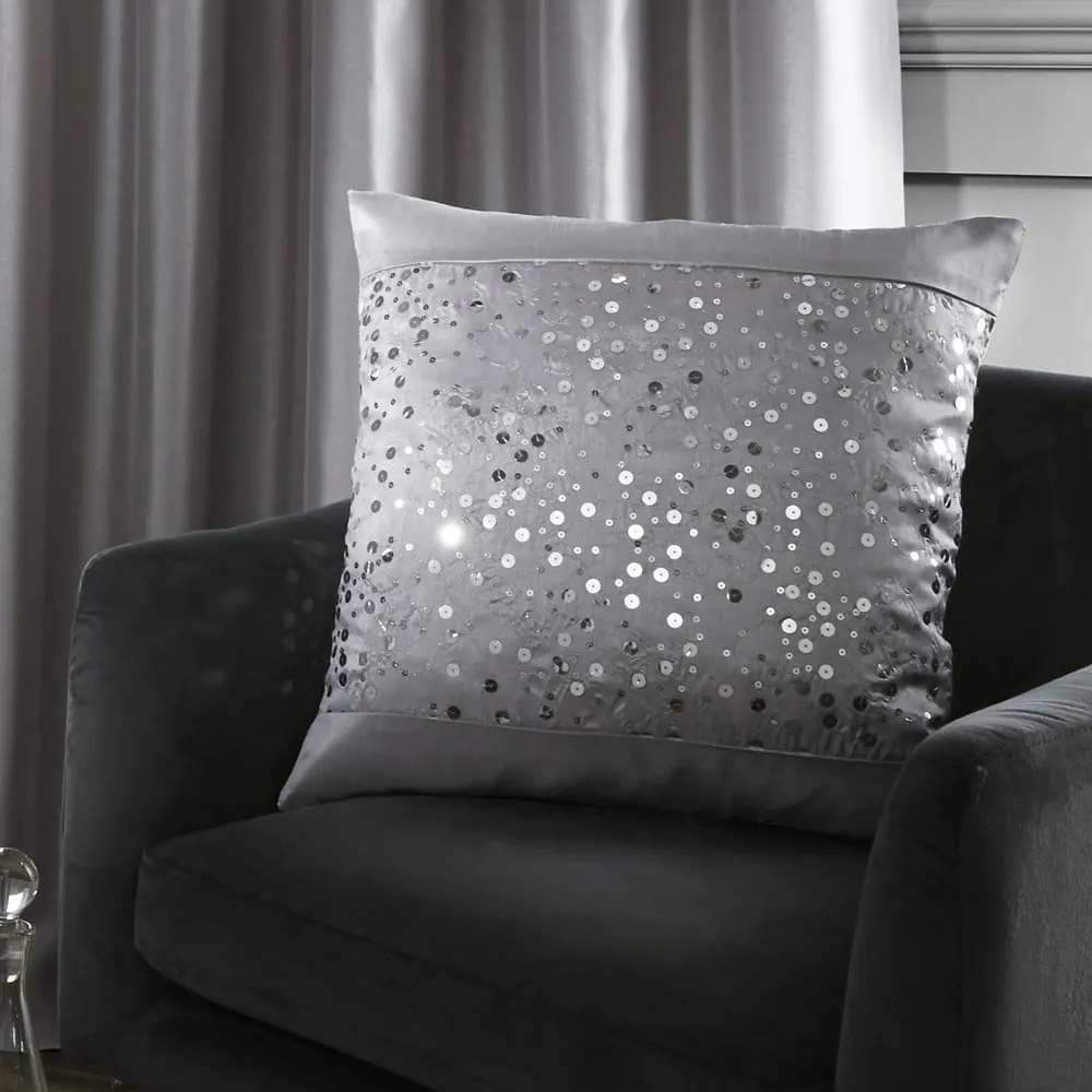 Pernă decorativă 43x43 cm Glitzy Sequin – Catherine Lansfield