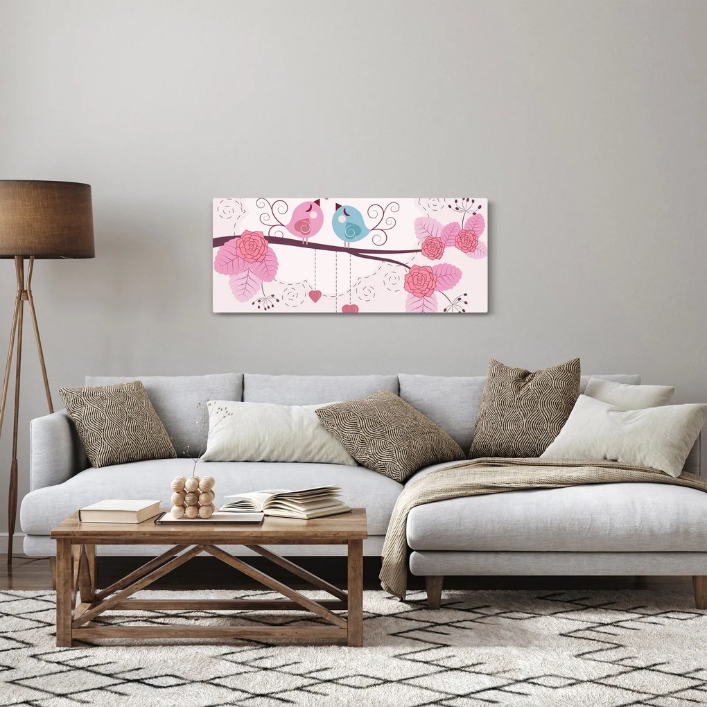 Tablou - Timpul de iubire (120x50 cm)