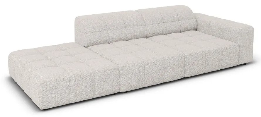 Șezlong gri deschis (cu colț pe partea dreaptă) Chicago – Cosmopolitan Design