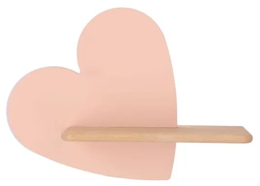 Aplica de perete HEART 5W LED 4000K IQ KIDS ROZ FSC MIX 70%