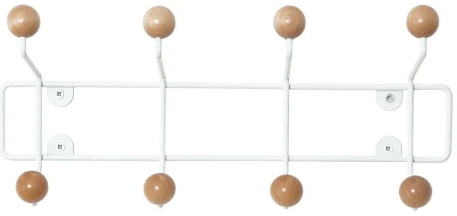 Cuier de perete Leitmotiv Saturnus Wooden Balls