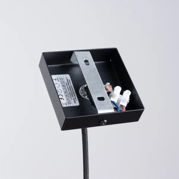 Lustră pe cablu Sollux SL.1400 PRYSM 1xG9/8W/230V negru