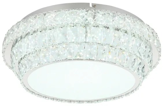 Plafonieră LED dimabilă Globo 68157-48 KLARA LED/48W/230V d. 50 cm + telecomandă