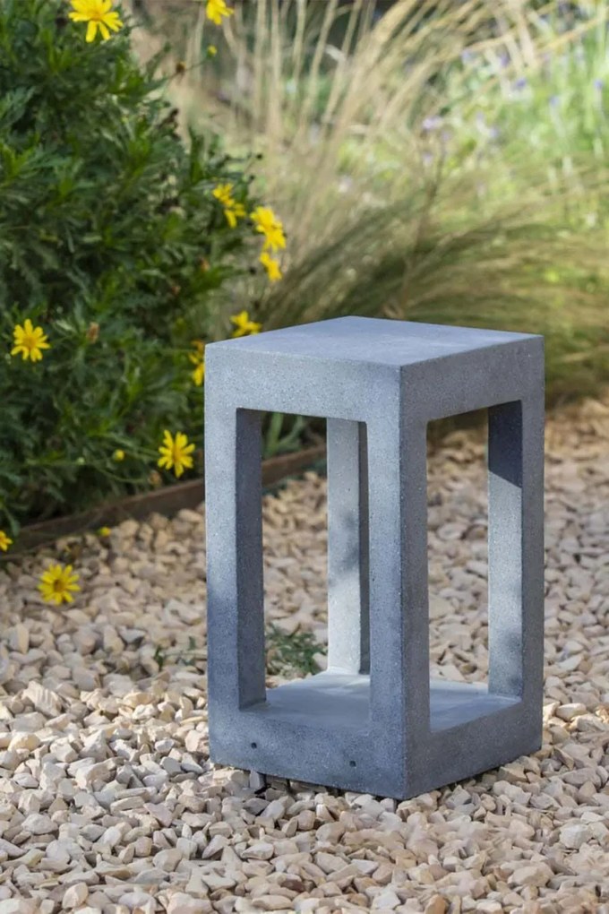 Stalp LED iluminat exterior IP65 PILO 3000K H-35cm gri