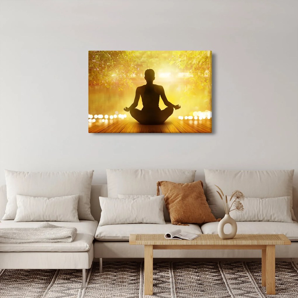 Tablou - meditare (90x60 cm)