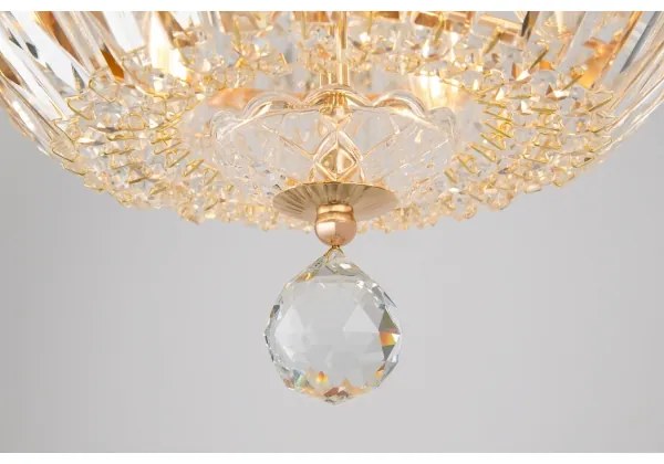 Plafonieră Maytoni DIA100-CL-12-G BASFOR 12xE14/60W/230V auriu