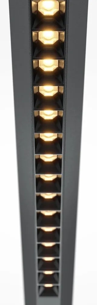 Lustra LED suspendata stil minimalist modern Motion negru