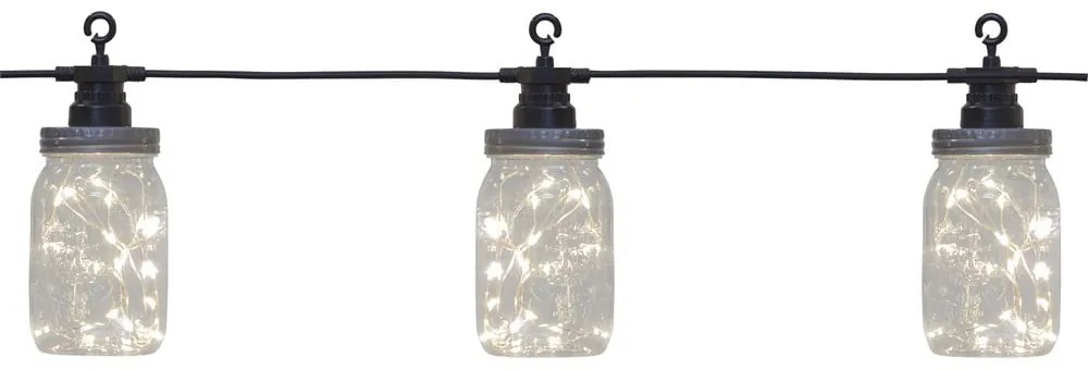 Șirag luminos pentru exterior cu LED Star Trading Circus Bottle, lungime 4,5 m