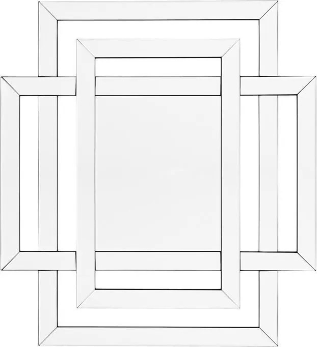 Oglinda decorativa eleganta, 100x110cm Mortimer 108724 HZ