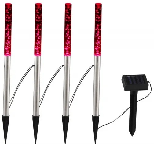 Globo 33247 - Set 4x LED lampă solară 4xLED/0,07W IP44