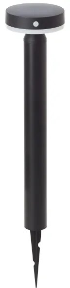 Lampă LED solară cu senzor Brilliant MAGUA LED/4W/3,7V 50,2 cm IP44 negru