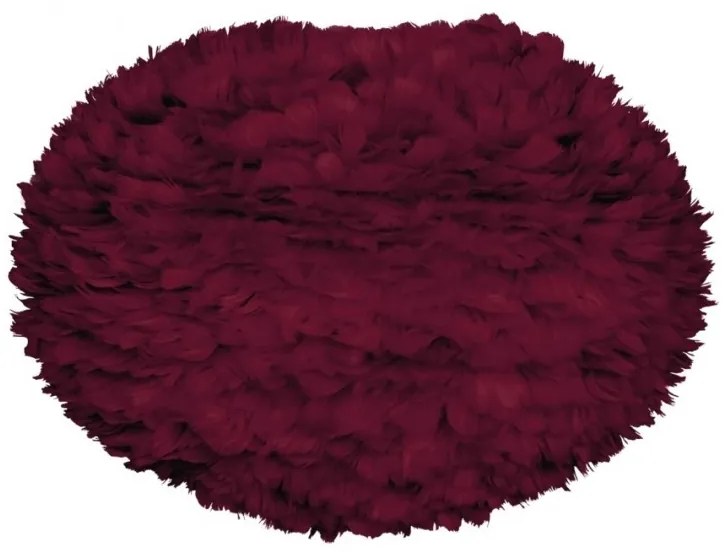 Abajur modern cu pene de gasca EOS large rosu, 65cm 2023 VTC