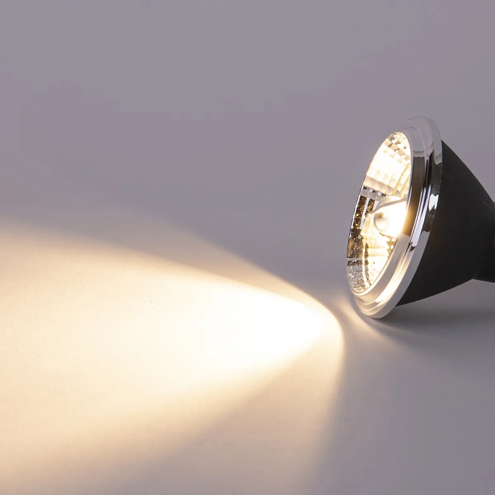 Set de 5 becuri LED GU10 reglabile AR70 6W 450lm 2700K