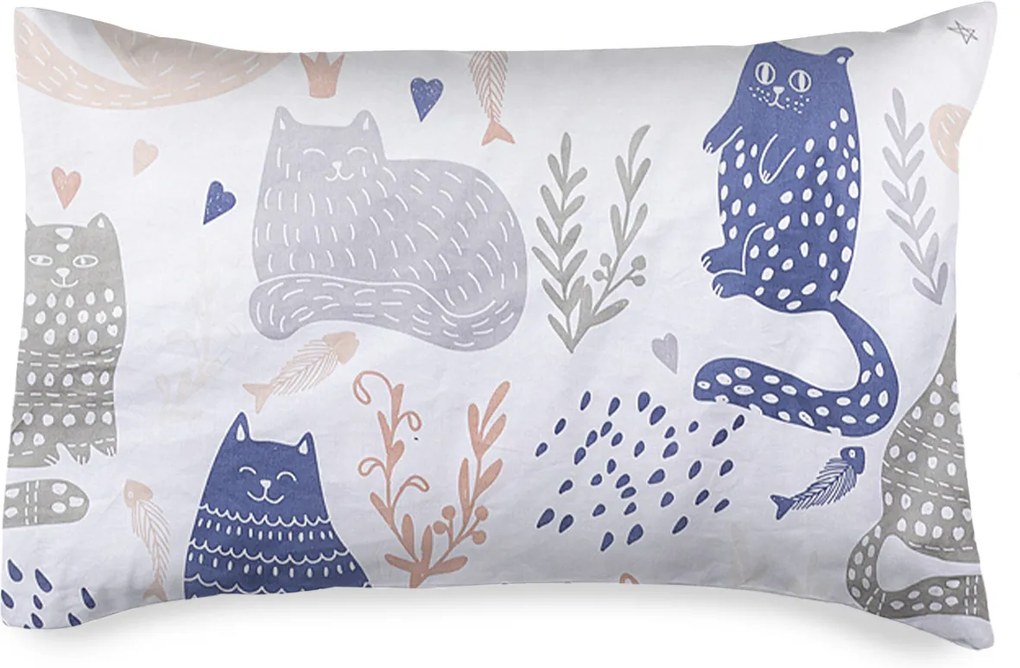 Față de pernă 4home Nordic Cats, 50 x 70 cm, 50 x 70 cm