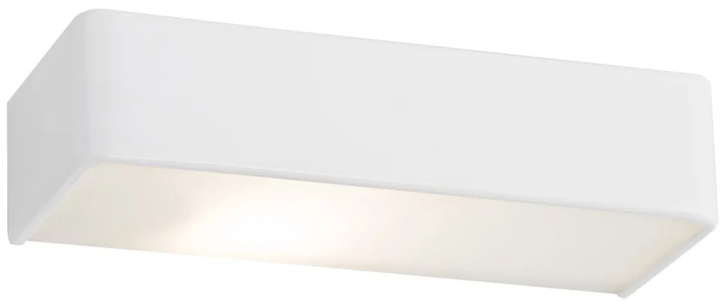 Aplica de perete moderna stil ambiental RODAN 30cm alba