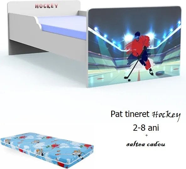 Pat tineret Hochei cu saltea
