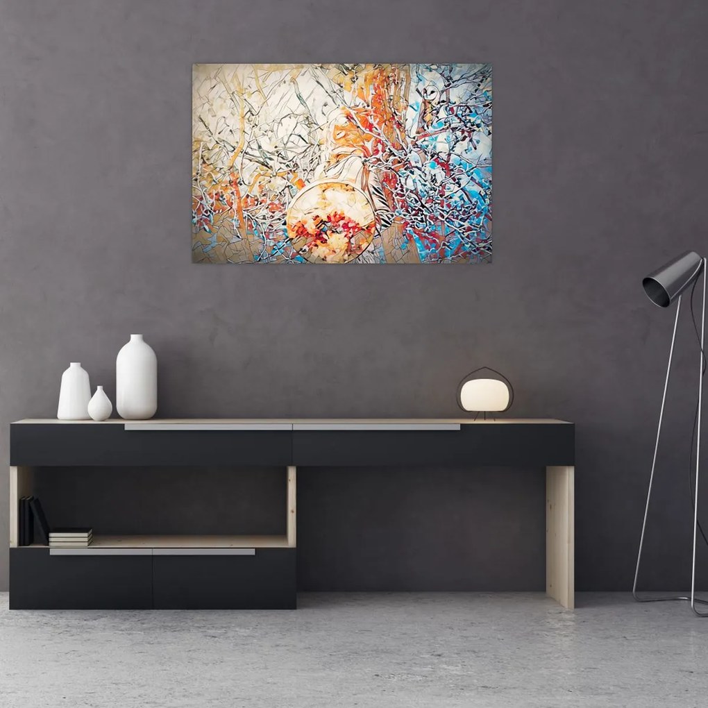 Tablou - Abstract mozaic (90x60 cm)