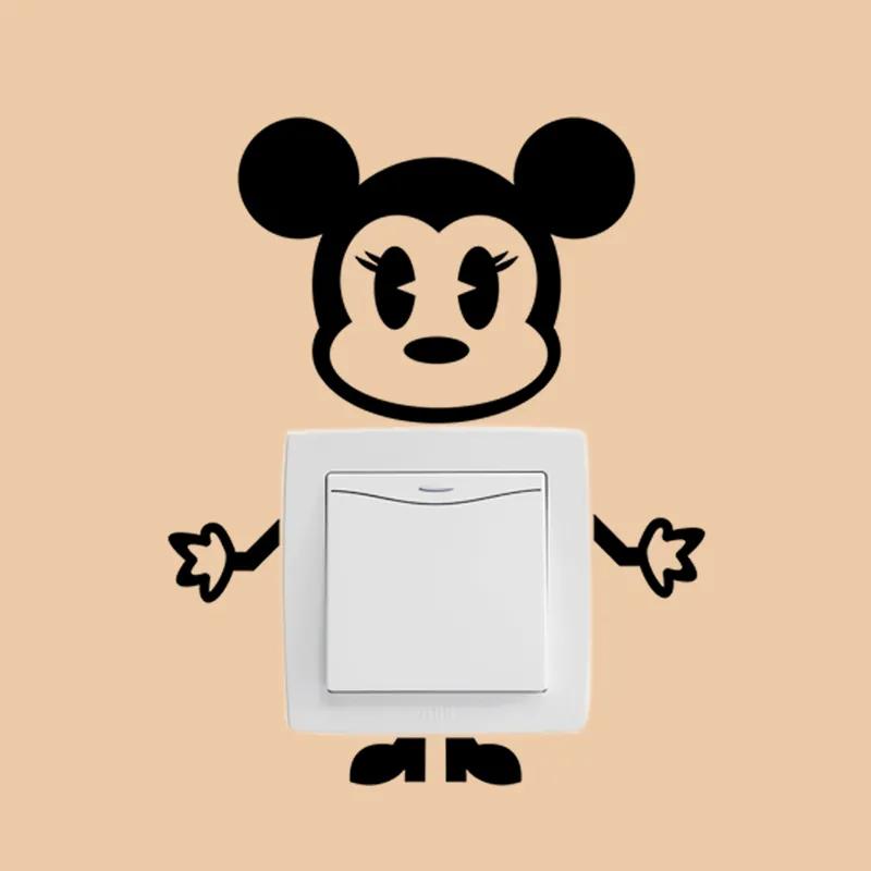 Autocolante pentru întrerupător "Minnie Mouse" 19x15 cm