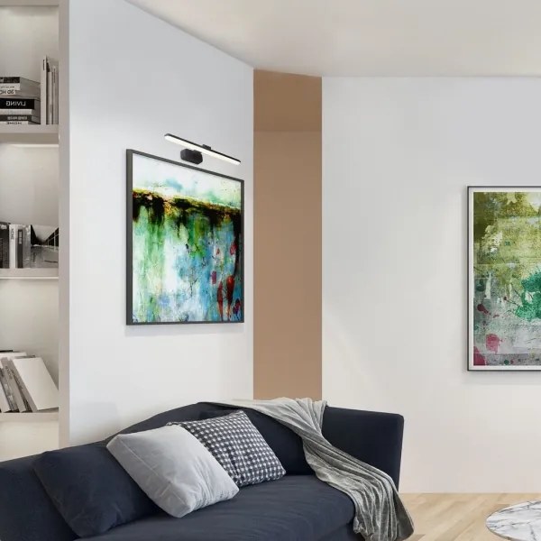 Aplică LED pentru tablouri NABIL LED/15W/230V 4000K negru Rabalux 71147