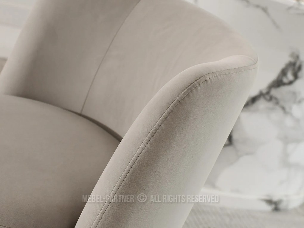 Scaun Charliez (bej + auriu). Promo -6%. 1110979