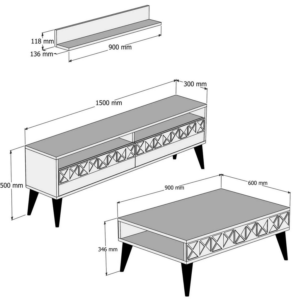Mobilier living Loop (Nuc). 1089292