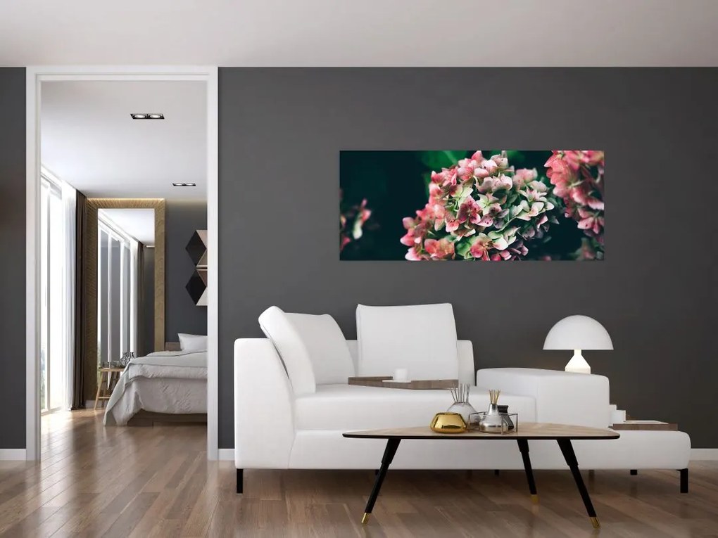 Tablou - Hortensie (120x50 cm)