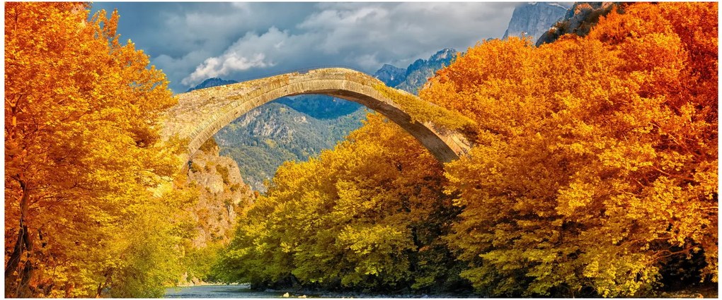Tablou - Podul Konitsa (120x50 cm)