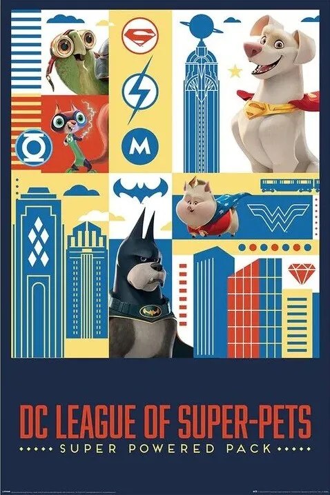 Poster DC Super Pets - Activate