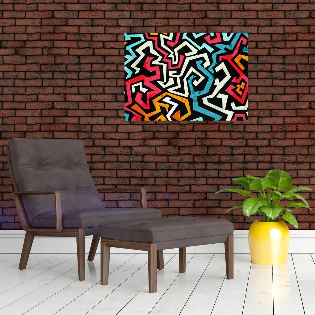 Tablouabstracție grafică (70x50 cm)