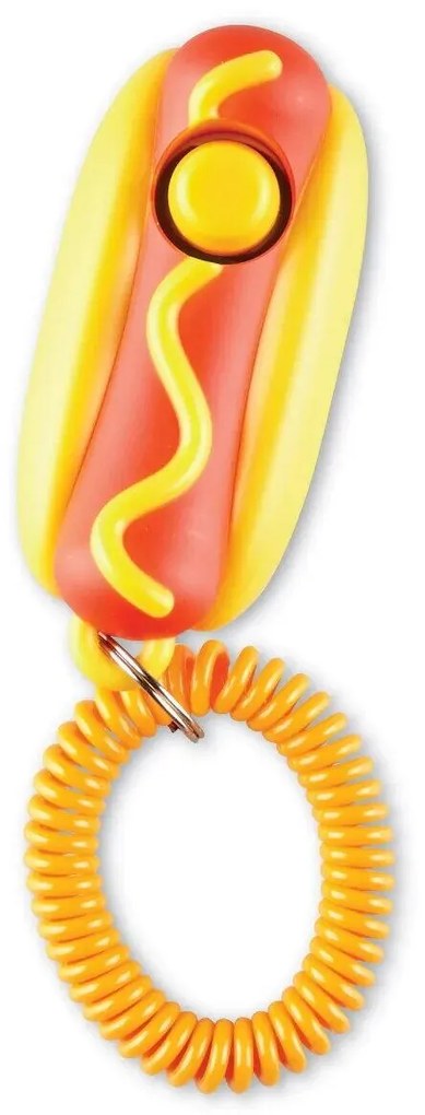 JUCARIE DRESAJ CAINI - CLICKER HOT DOG - BRIGHTKINS (LER9381)