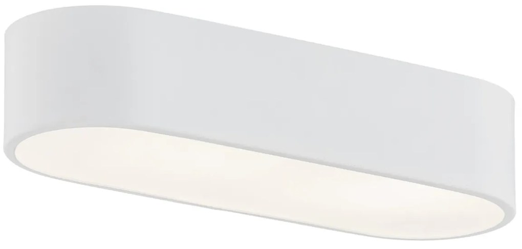 Plafoniera metalica design modern TONI 50cm alba