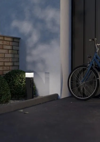 Eglo 901032 - Lampă de exterior cu 2 prize PARK, 1xE27/25W/230V, IP54, antracit