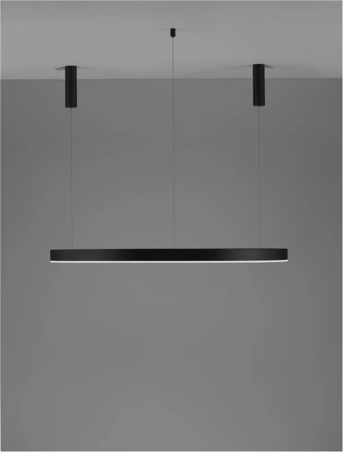 Lustra LED dimabila design circular MOTIF D-120cm