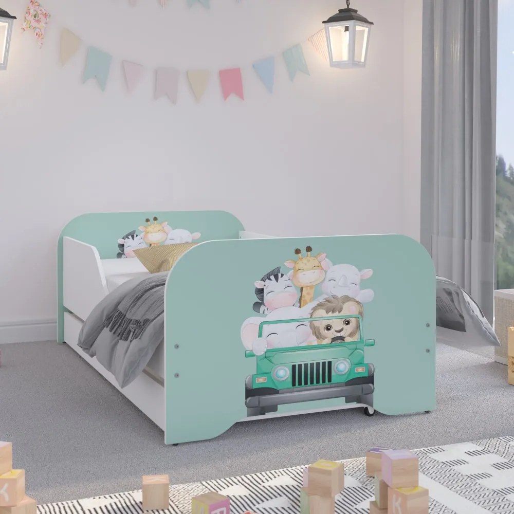 Pat copii Safari 140 x 70 cm