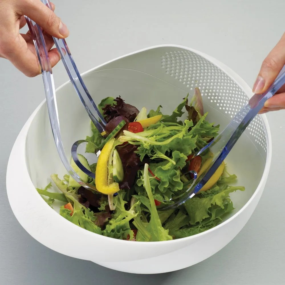 Bol cu strecurătoare Joseph Joseph Prep&Serve, lungime 29 cm, verde