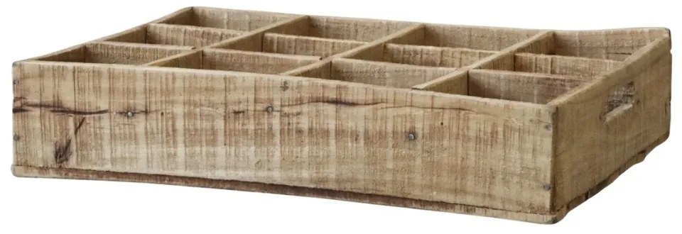 Tavă din lemn reciclat cu 12 compartimente – Grimaud