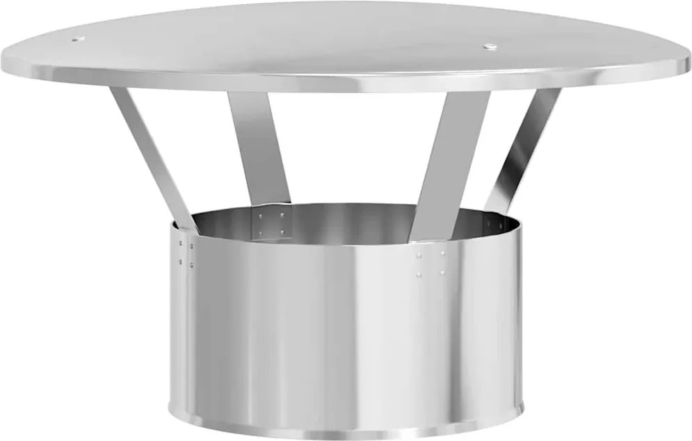 vidaXL Husă de ploaie pentru coș Argintiu 35 x 35 x 20 cm