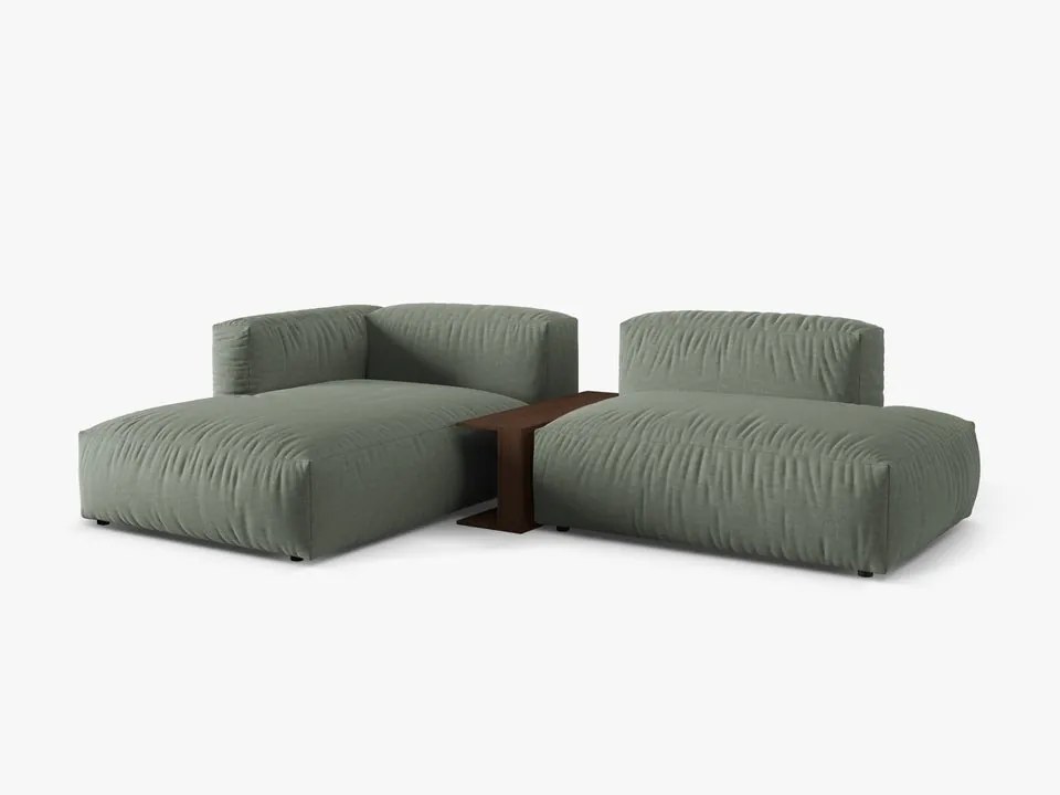 Coltar modular Martina stofa Boston L285 cm + masuta de cafea