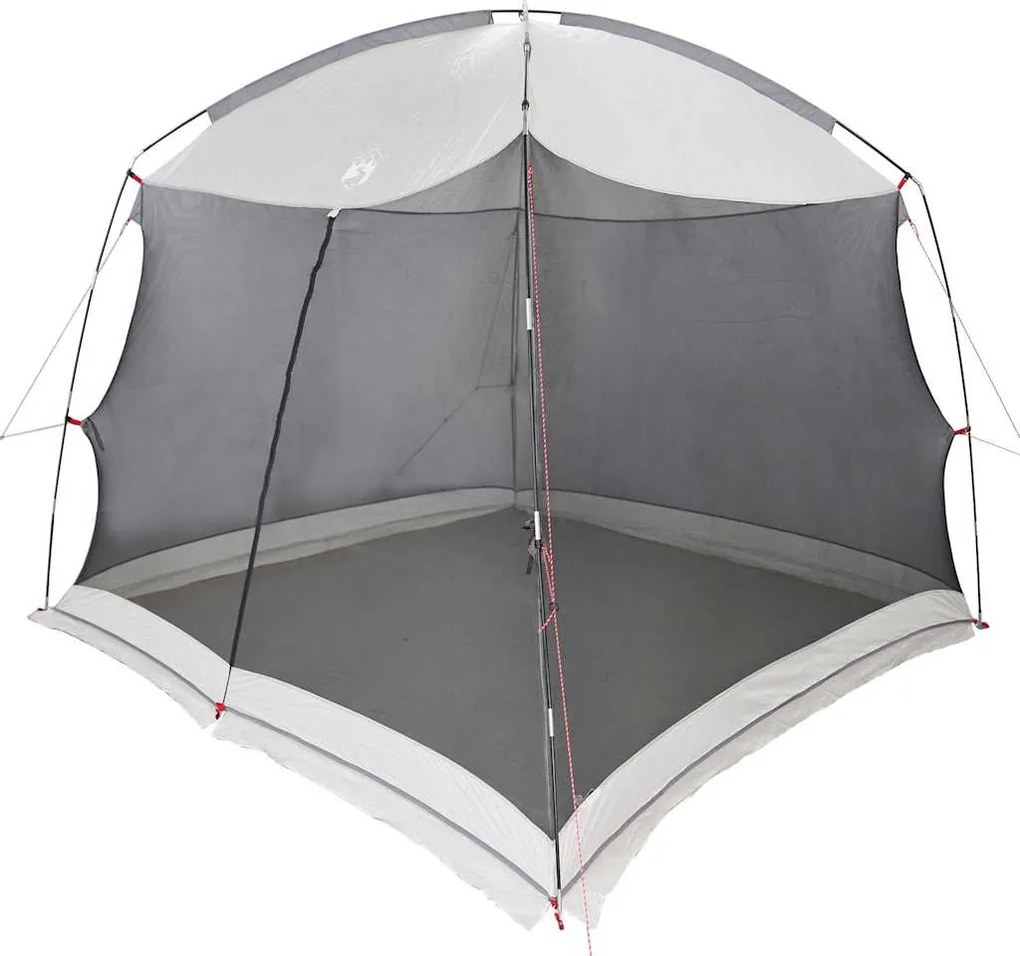 vidaXL Cort cu plasă de țânțari cu acoperiș Gri 320 x 320 x 218 cm