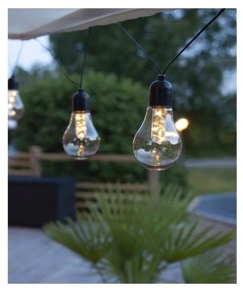 Șirag luminos LED Star Trading Glow, 10 becuri, lungime 4,05 m