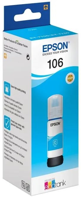 EPSON 106 ECOTANK CYAN INK BOTTLE