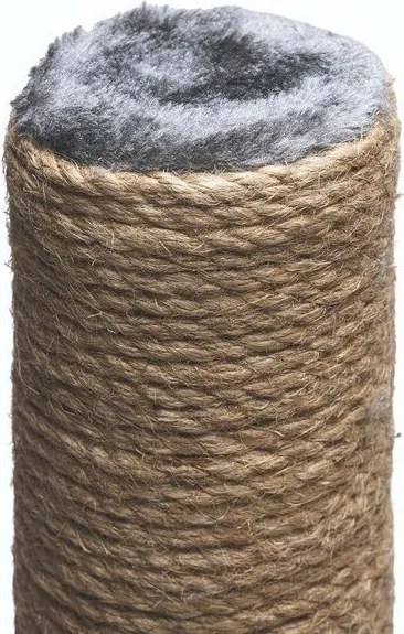 Beeztees Scărpinător Lesley gri, 35 x 35 x 60 cm