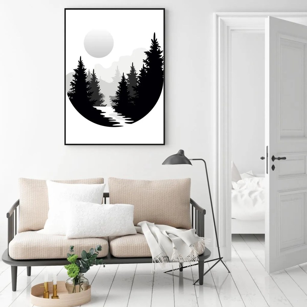 Poster - Pădure (A4)