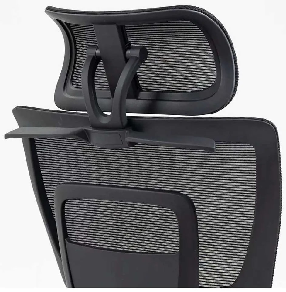Scaun de birou Caricia, negru