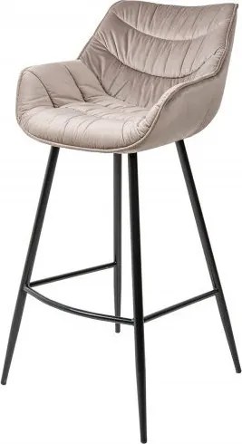 Set 2 scaune de bar The dutch comfort sampanie